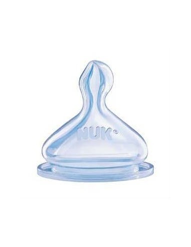 Nuk Tetina Silicona <em>First Choice</em> T-1 L 0-6m, 2Ud