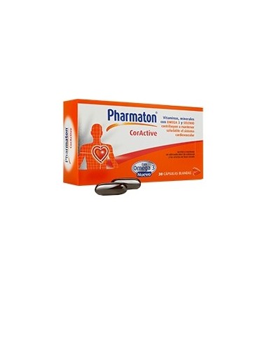 Pharmaton Coractive Cápsulas blandas, 30 Caps