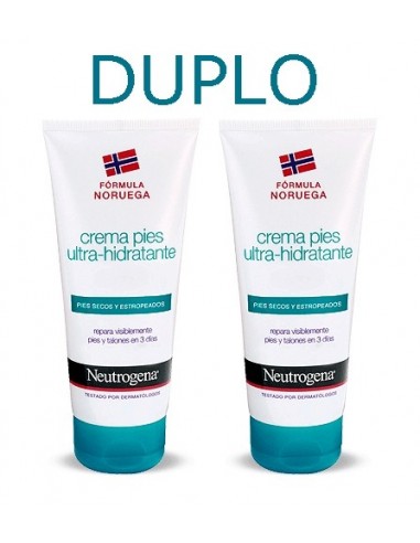 Neutrogena DUPLO Crema Pies Ultra-hidratante, 2x 100ml