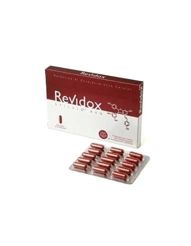Revidox Stilvid Antioxidante cápsulas antienvejecimiento, 30caps