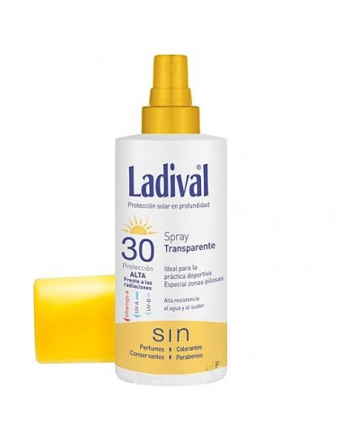 Ladival Fotoprotector Spray Transparente SPF30, 150ml