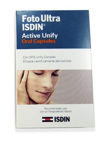Isdin FotoUltra Active Unify Oral Capsules, 30cápsulas