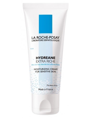 La Roche Posay Hydreane Extra Rica Hidratante Piel Sensible, 40ml