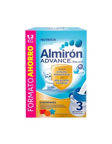 Almirón Advance 3 con Pronutra+ Formato Ahorro, 1.2kg