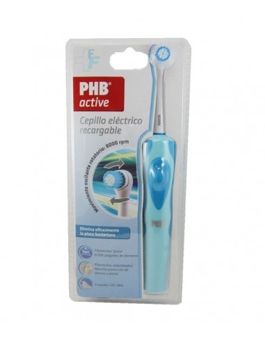 PHB Active Cepillo Dental Eléctrico Recargable Color Azul, 1Ud