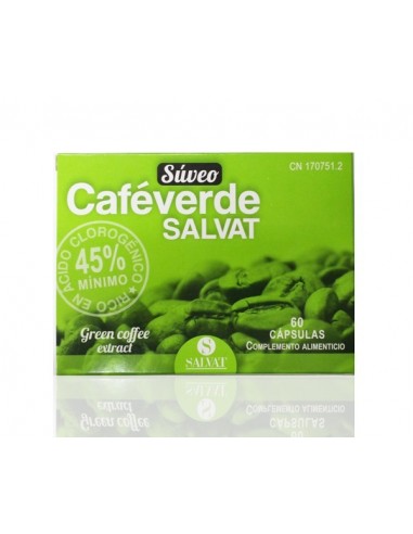 Café Verde Salvat, 60 cápsulas