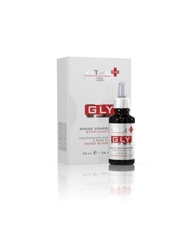 Vital Plus GLY Gotas Concentratadas Tratamiento Hidratante Cara con Ácido Glicólico, 30ml