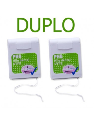 Duplo PHB Hilo Dental Flúor-Menta, 2x50m