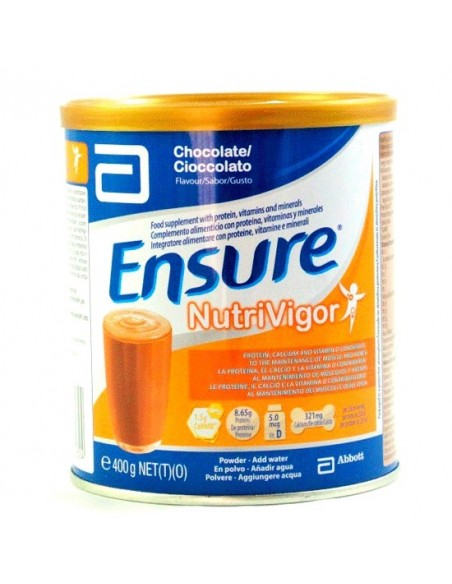 Ensure NutriVigor Chocolate Polvo, 400g