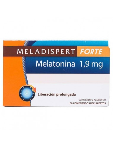 Meladispert Forte Melatonina 1.9mg, 60 comprimidos recubiertos