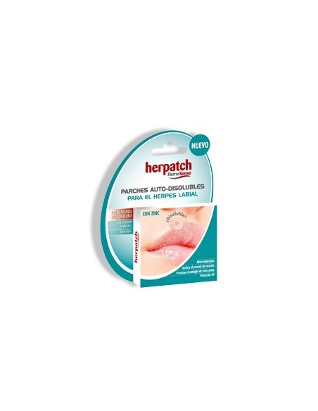 Herpatch Tratamiento Herpes Labiales, 8 parches