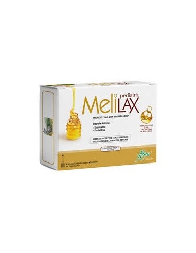 Melilax Pediatric, 6 Microenemas para Lactantes y Niños de 5 g cada uno