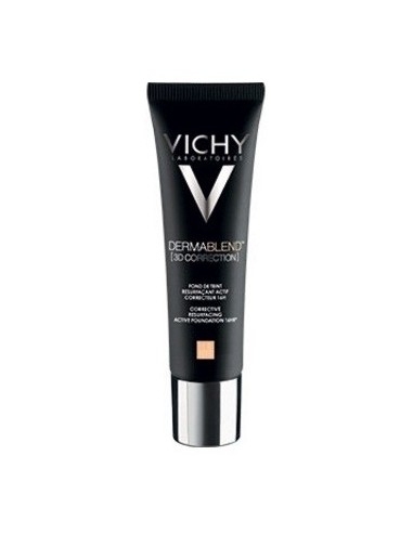 Vichy Dermablend Fondo de Maquillaje Activo Alisador Corrector Tono Nude Pieles Grasas, 30ml