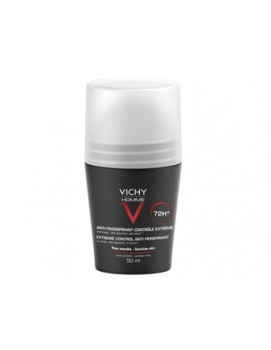 Vichy Desodorante Anti-transpirante 72h Regulación Intesa Roll on, 50 ml