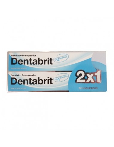 Dentabrit DUPLO Pasta Dentífrica Blanquedora, 2x 125ml