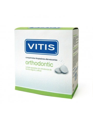 Vitis Orthodontic Comprimidos Limpiadores Efervescentes 32 Unidades