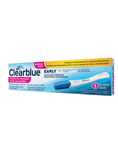 Clearblue Early Test de Embarazo digital, 1Ud