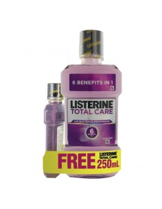Listerine Cuidado Total 500ml + REGALO Listerine 250ml