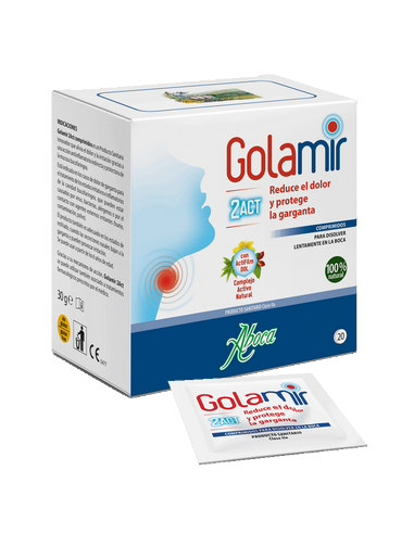 Golamir 2 Act, 20 comprimidos para chupar