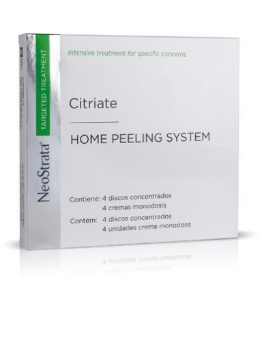 Neostrata Citriate Home Peeling System, 4 discos 4 monodosis 