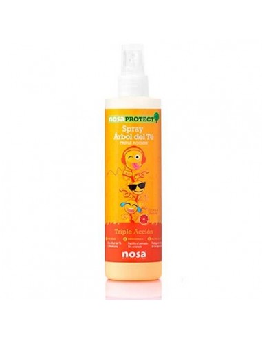 Nosa Spray Arbol del Te Triple Acción con Aroma de Melocotón 250 ml