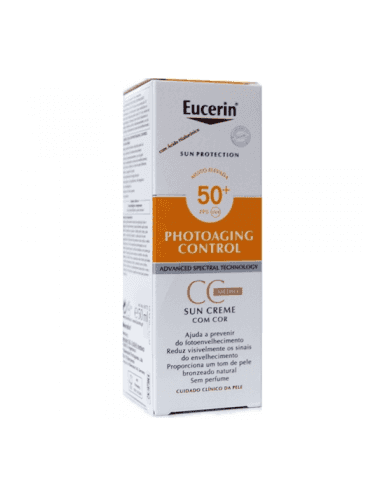 Eucerin Sun Protection Photoaging Creme CC medio 50+, 50ml