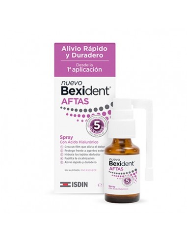 Bexident Spray Protector Aftas Bucales, 15ml