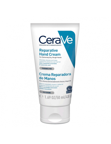 Cerave crema reparadora de manos, 50ml