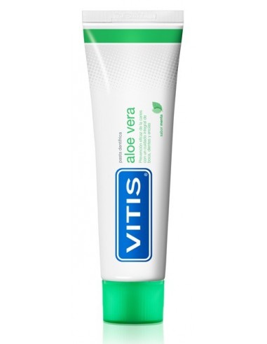 Vitis Pasta Dentífrica Aloe Vera Sabor Menta, 150 ml