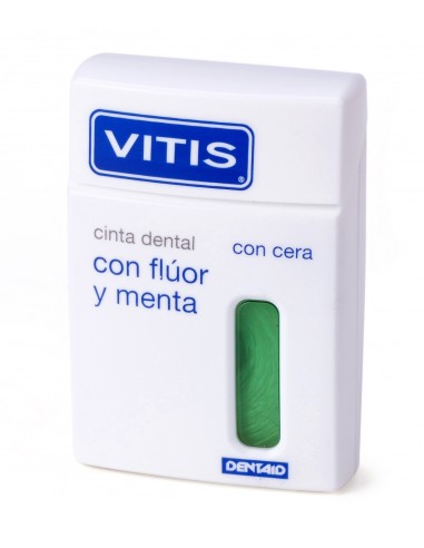 Vitis Duplo Cinta Dental Con Fluor y Menta, 50+50m