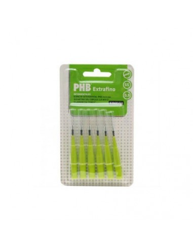 PHB Cepillo Interdental Extrafino Recto, 6Ud