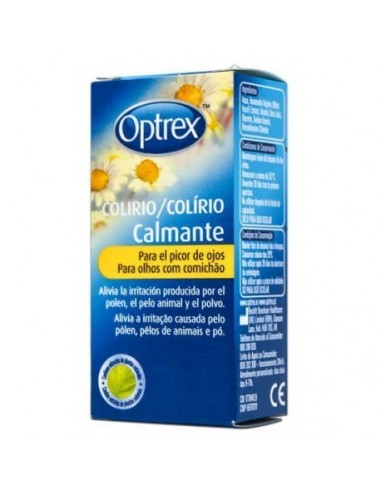 Optrex Colirio Calmante Ojos Secos, 10 ml