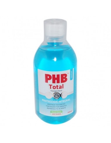 PHB Total Enjuague Bucal Protección Integral, 500 ml