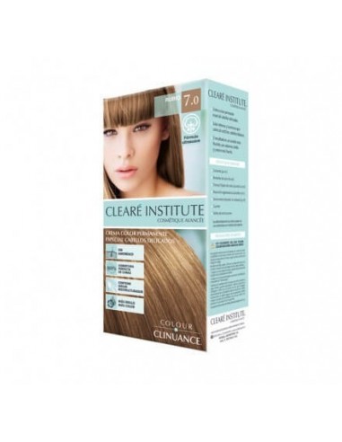 Clearé Institute Tinte cabello Colour Clinuance Rubio 7.0, 170ml