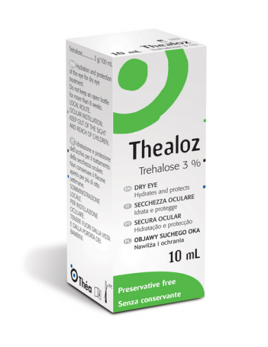 Thea Thealoz Trehalose 3 Ojos Secos, 10 ml
