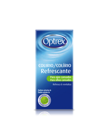 Optrex Colirio Refrescante Ojos Cansados, 10 ml