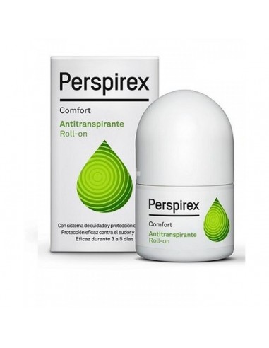 Perspirex Comfort Desodorante Axilas Antitranspirante Roll-on, 20 ml