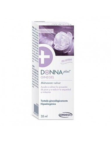DonnaPlus+ Ginegel  hidratante vulvar, 35ml