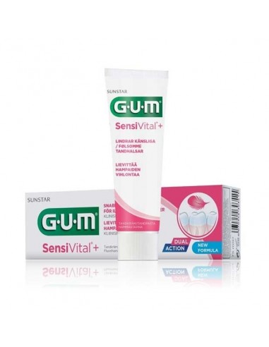 Gum Sensivital+ pasta dental, 75ml