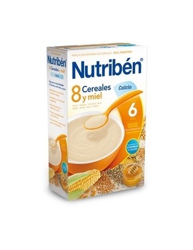 Nutribén 8 Cereales y Miel con Calcio, 600g