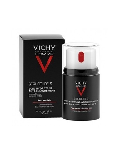Vichy Structure Force Homme Tratamiento Anti-arrugas hidratante, 50ml