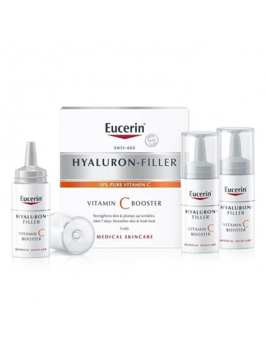 Eucerin Hyaluron - Filler Vitamin C Booster, 3 x 8 ml