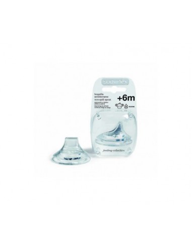 Suavinex BPA Boquilla Antiderrame Silicona +6m, 1 Ud