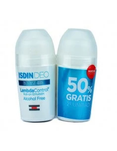 Isdin DUPLO Lambda Control Desodorante Roll-on Sin Alcohol 2x 50ml