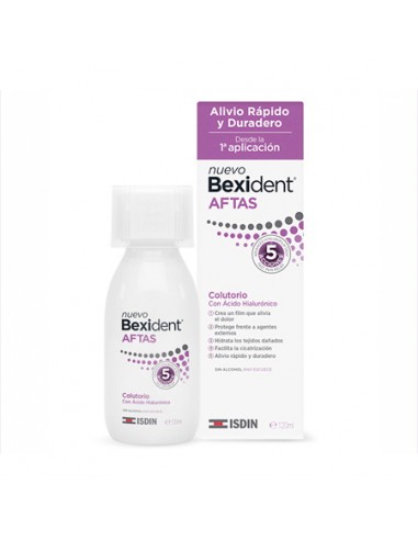 Bexident Colutorio Protector Aftas Bucales, 120ml