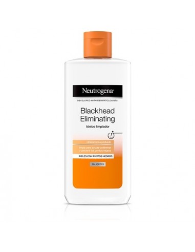 Neutrogena Blackhead Eliminating Tónico Limpiador Facial, 200 ml