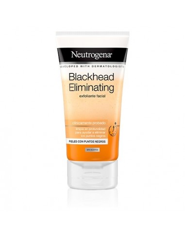 Neutrogena Blackhead Eliminating Exfoliante Facial, 150 ml