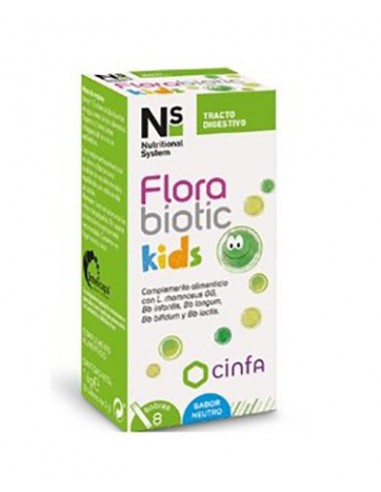 NS Florabiotic Kids, 8 sobres