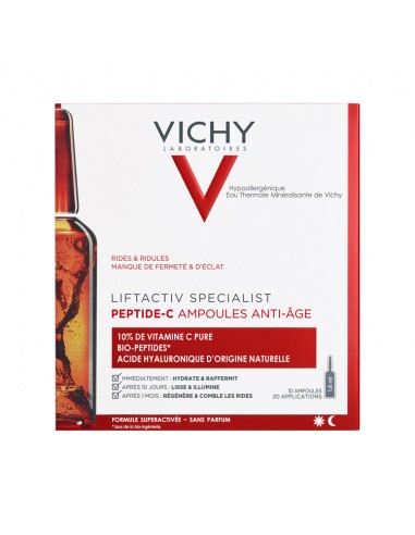 Vichy Liftactiv Specialist Peptide C Ampollas Anti-Edad, 10 ampollas
