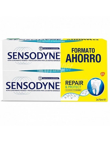 Duplo Sensodyne Repair & Protect Pasta Dental Fresh Mint, 2x75 ml